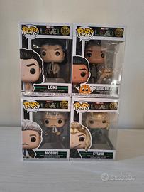 funko pop lotto Marvel Loki serie 4 pz