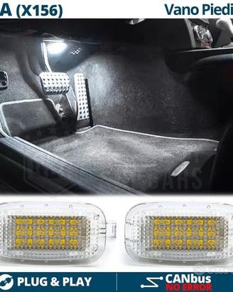 Luci LED Vano Piedi Mercedes GLA X156 Luci Bianche