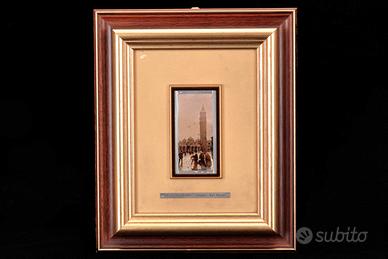 Quadro in argento by WENK "Venezia-San Marco"