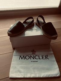 Espadrillas pelle Moncler