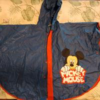 Mantellina pioggia bambino tg 5/6 anni