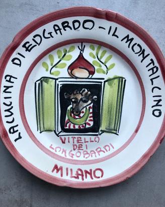 Piatto del Buon Ricordo, Milano, 1981