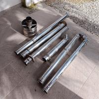 Tubi da 80 in acciaio per stufa a Pellet 