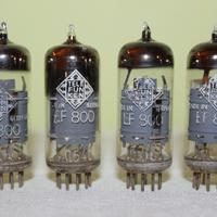 Quartetto valvole EF800 TELEFUNKEN Nuove n.o.s