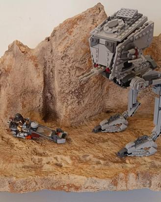 Sfondo Per Diorama Plastico o Scenario per Modelli
