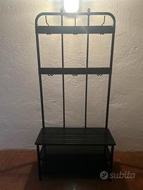 Attacapanni/Panca per scarpe NIPÅSEN