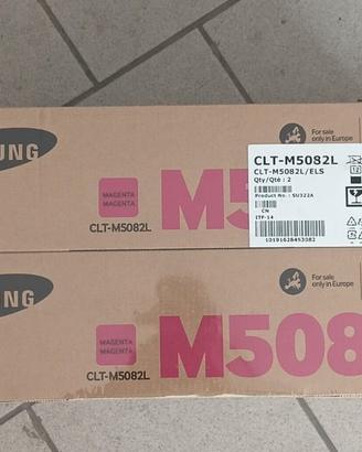 n. 2 Toner Samsung originali CLT-M5082L – Magenta