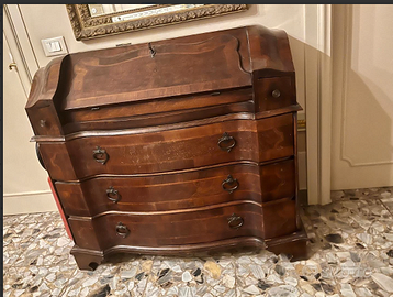 PREGIATOcassettoneRIBALTAbaroccoVENEZIANOsecoloXIX