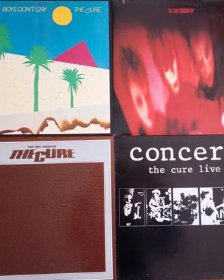 Lotto 4 LP "The Cure", Rarità