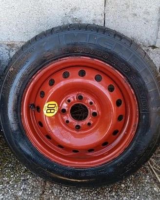 Ruotino ruota MICHELIN 135 80 R13 panda punto 600