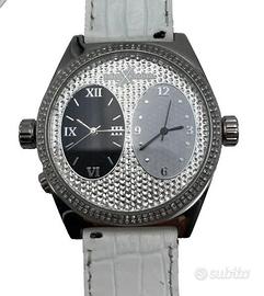 OROLOGIO KRISS KADOR 2 FACE 3 TIME "200 DIAMANTI"