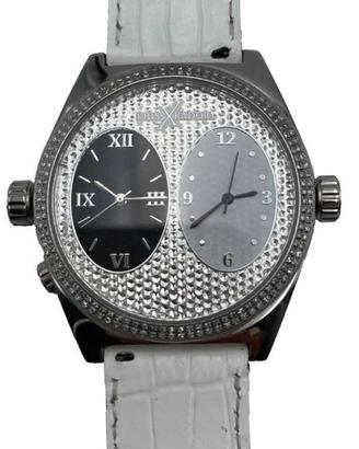OROLOGIO KRISS KADOR 2 FACE 3 TIME "200 DIAMANTI"