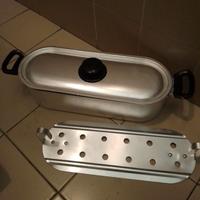 Pentola alluminio per pesce, arrosti