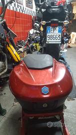 Bauletto lt.36 Piaggio Beverly 300/400 rosso