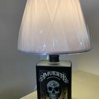 lampada bottiglia gin Amuerte