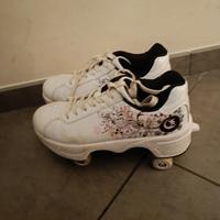 Scarpe pattini rotelle 