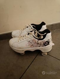 Scarpe pattini rotelle 