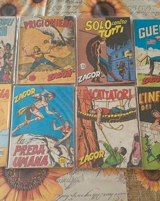 Zagor scritta rossa del  1970 da lire 200