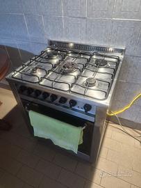 stufa a gas cucina 5 fuochi e forno 