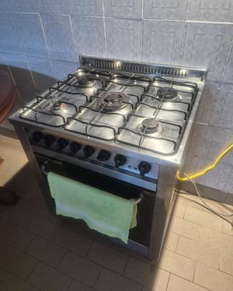 stufa a gas cucina 5 fuochi e forno 