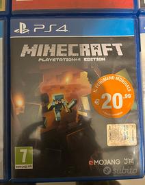 Minecraft playstation 4 scontato originale