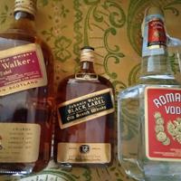 Bottiglie liquore vintage 