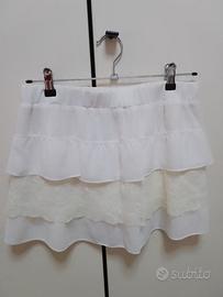 Gonna estiva bianca