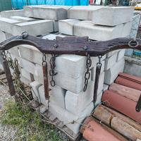 Giogo per buoi antico