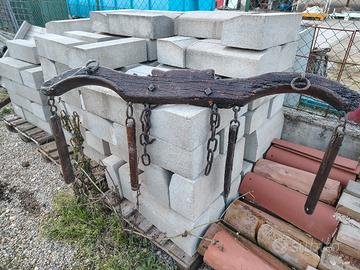 Giogo per buoi antico