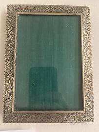 Cornice d epoca ottone argentato fine 800/‘900