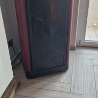 stufa idro  pellet legna 26 kw nuovissima 