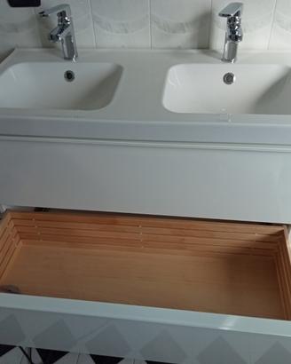 Mobile bagno lavabo doppio