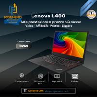 Lenovo L480 Ricondizionato - Potente, Affidabile