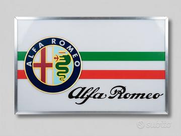 Insegna luminosa Alfa Romeo