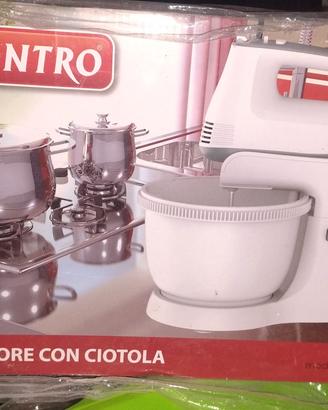 sbattitore con ciotola 