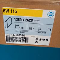 carta abrasiva per calibratrice