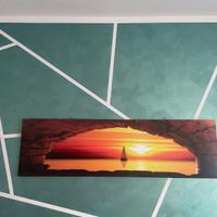 Quadro da parete ‘Tramonto sul mare’