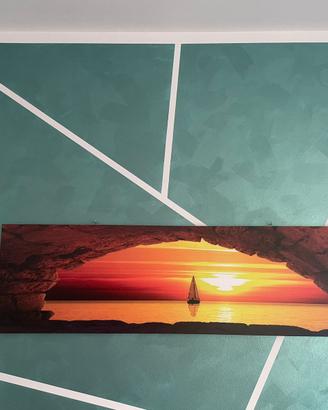 Quadro da parete ‘Tramonto sul mare’