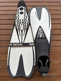 Pinne SEAC modello Speed taglia 36/37 bianche