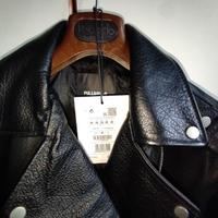 GIACCA BIKER/CHIODO PULL&BEAR VERA PELLE
