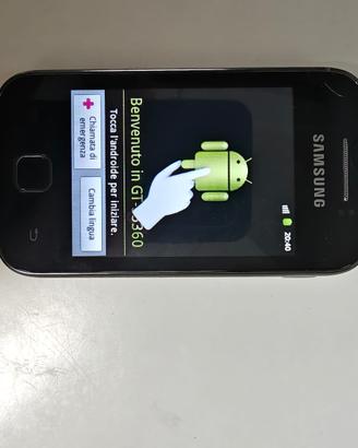 Samaung galaxy Y GT-S5360 vintage funzionante