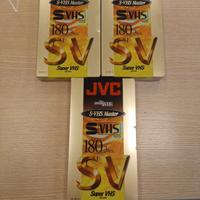 Cassette videoregistratore JVC 180 Vhs