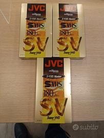 Cassette videoregistratore JVC 180 Vhs