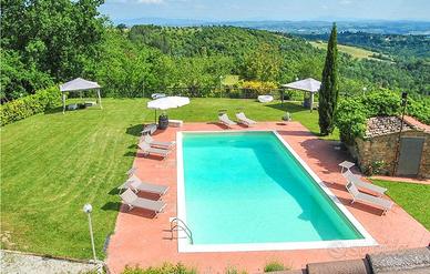 Casale dependance piscina in collina Montaione