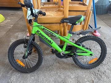 bici kawasaki scrunch telaio 16 come nuova