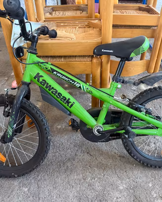 bici kawasaki scrunch telaio 16 come nuova