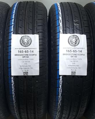 4 GOMME 165 65 14 BRIDGESTONE A71978