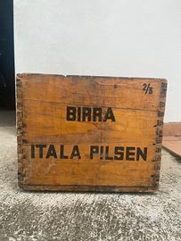Cassa in legno birra pilsen