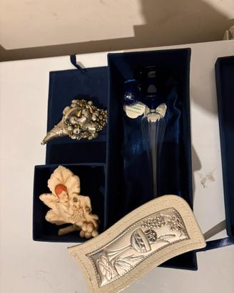 Oggettistica varia con argento