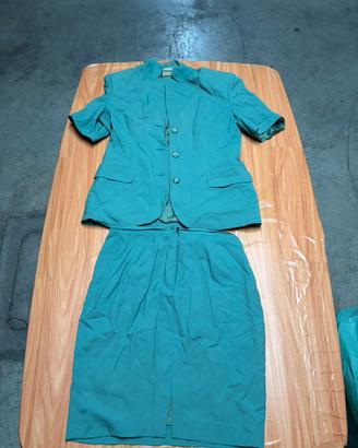 Completo donna SovraniModaMadein Italy verde acqua